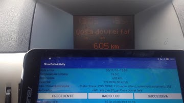 Opel \ Vauxhall Astra H - BID data on Android Tablet, OBDII - CANBUS