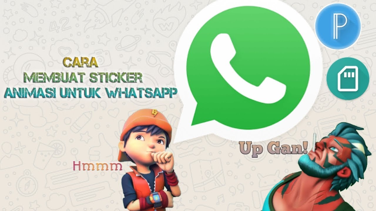 Sticker Boboiboy Di Whatsapp Cara Membuat Sticker Whatsapp