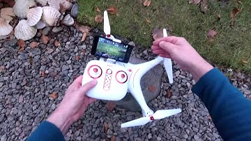 Syma X8SW Altitude Hold, WiFi FPV Flight & Review Summary