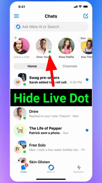 instagram id ka live green dot kaise hide kare | instagram live status kaise hataye ?📱