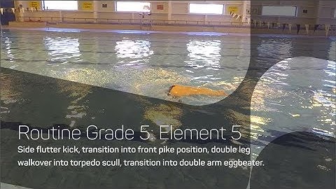 Routine Grade 5 Element 5 | Synchronised Swimming Routines
