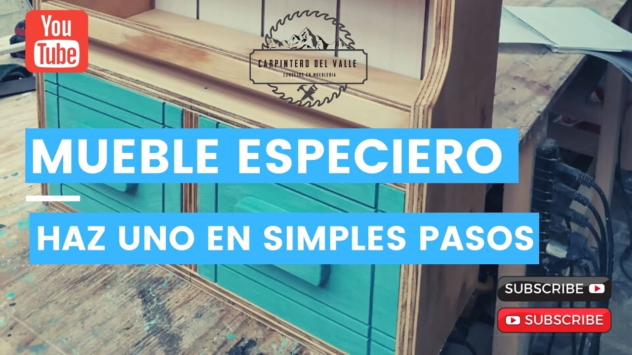 ▶️ Cómo Hacer un Mueble Especiero con Madera de Palet 💡 DIY Spice Rack 