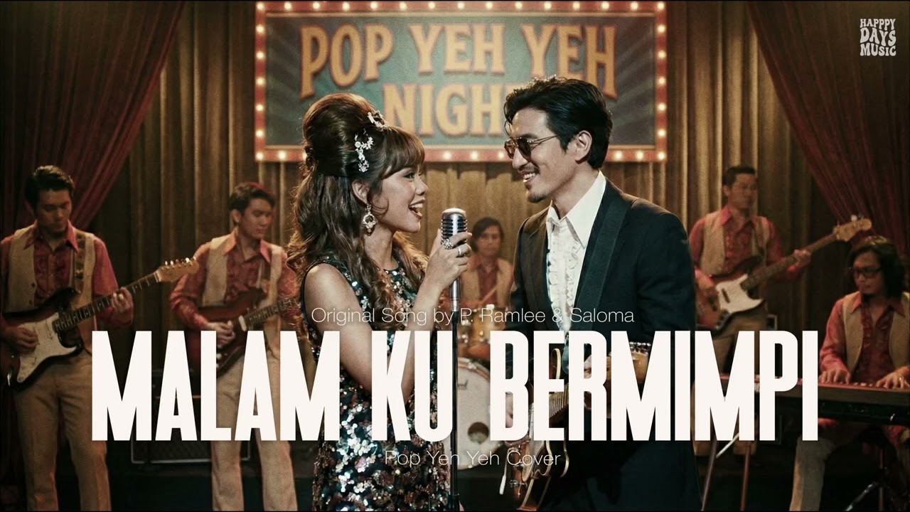 P. Ramlee & Saloma • Malam Ku Bermimpi (Cover) • Pop Yeh Yeh Version