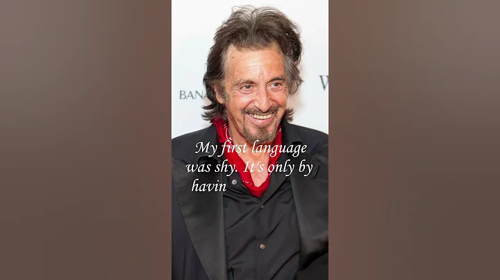 Al Pacino's Top 10 Quotes On Acting #shortsvideo #shorts - DayDayNews