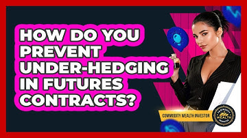 How Do You Prevent Under-hedging In Futures Contracts? - Commodity Wealth Investor
