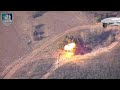 Ukraine war footage, Perfect Hit On BM 21 Grad From GMLRS