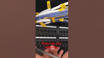Data centre #datacenter #noc #ethernet #cat6 #viralvideo