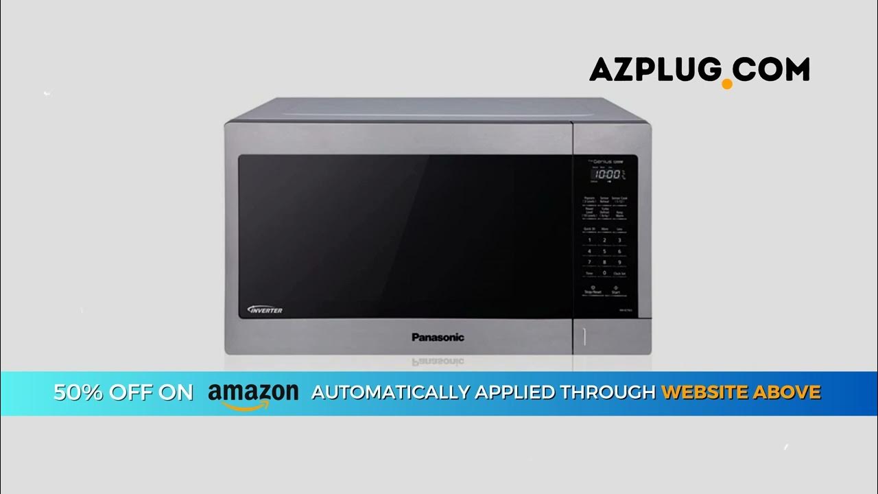 Panasonic NNSC73LS 1.6 cu. ft. 1200W Cooking Power Auto Defrost Unique