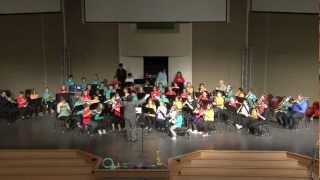 Sistema New Brunswick - Spring 2012 concert performance by wind orchestra