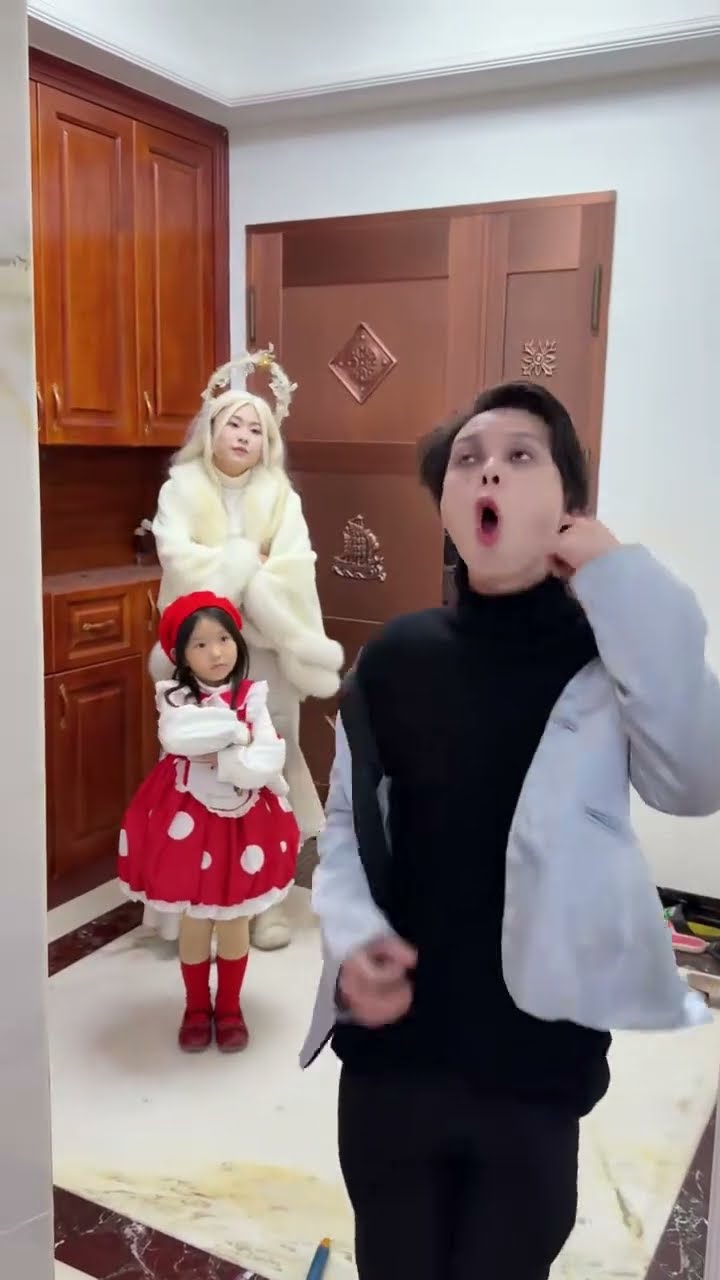 The clown wanted to sneak out to play by himself, but was discovered by Angel and Coco#Clown