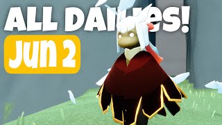 All Dailies - Quests, Season Candles, Cakes, and Shard Info - Daylight Prairie nastymold June 2 by nastymold 4,368 views 23 hours ago 11 minutes, 19 seconds