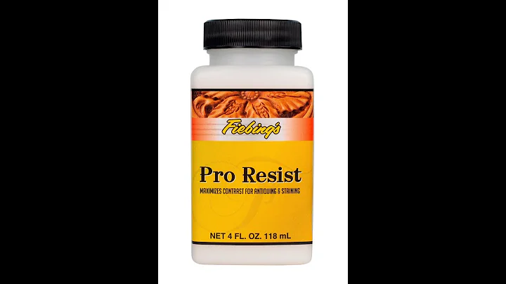 Fiebings Pro Resist How To Product Tutorial