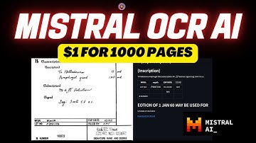 Mistral OCR Can Read Any PDF or Image! (Mind-Blowing AI App) 🤯