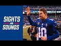 EMOTIONAL Sights & Sounds from Eli Manning's Salute in MetLife Stadium  | Giants vs. Dolphins