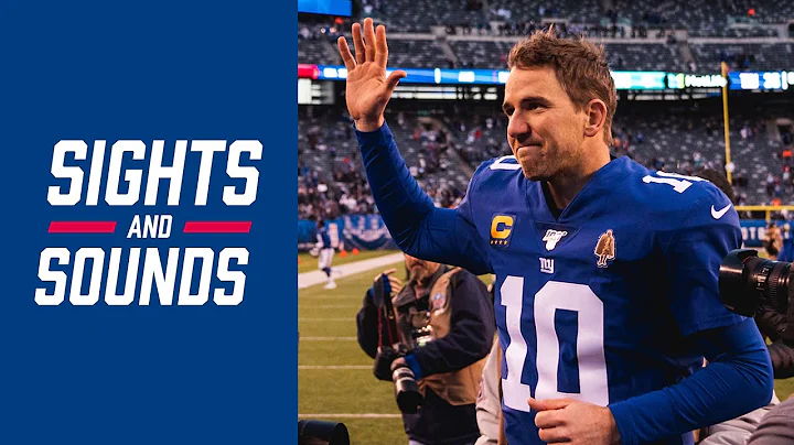 EMOTIONAL Sights & Sounds from Eli Manning's Salut...