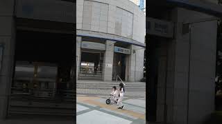 東京地下鉄有楽町線、ゆりかもめ、豊洲駅前
