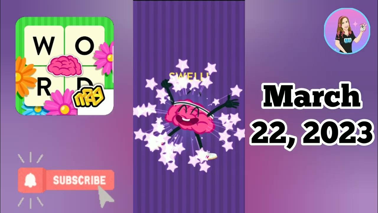 WordBrain Easter Event March 22, 2023 Answers YouTube