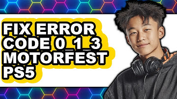How to Fix Error Code 0_1_3 The Crew Motorfest PS5
