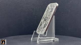 新品) イギリス「チャールズ3世戴冠式記念」純銀 1オンス バー