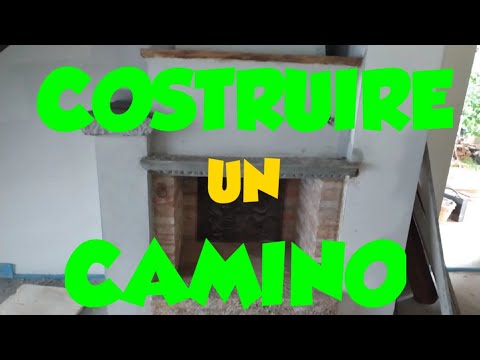 Costruire un camino - Caminetto fai da te