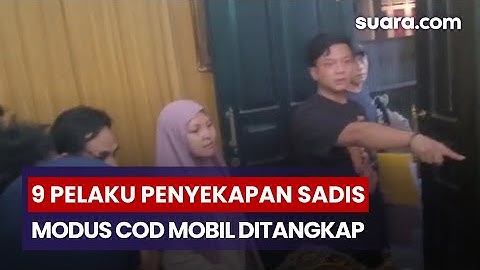Polisi Tangkap 9 Pelaku Penyekapan Sadis Modus COD Mobil di Tangsel
