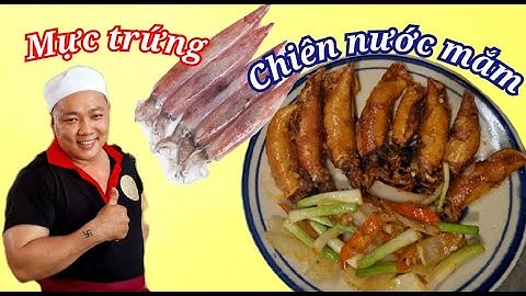 Hướng dẫn cách làm món mực trứng chiên nước mắm nhanh gọn lẹ, ai xem video cũng có thể làm được