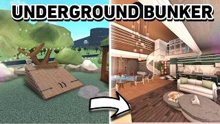 BUILDING AN UNDERGROUND BUNKER IN BLOXBURG