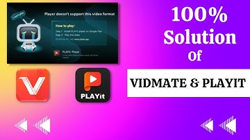 How to Solve Vidmate PLAYit Problem | Vidmate PLAYit Problem 2022