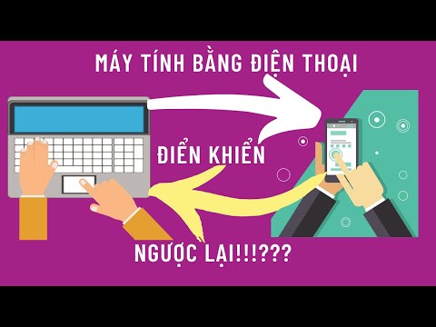 Cách điểu khiển điện thoại bằng máy tính và máy tính bằng điện thoại dạy học online