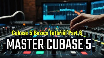 Cubase 5 Basics Tutorial Part 6 | Audio Mixing & Editing in Urdu | Technical Ar Niazi