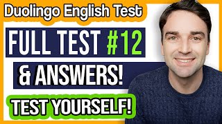 Duolingo English Test Practice! Full Test #12