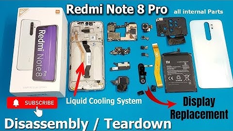 Redmi note 8 pro disassemble | Teardown & display replacement #redminote8pro