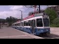 Straßenbahn Zürich Führerstandsmitfahrt Tram 2000 Linie 7