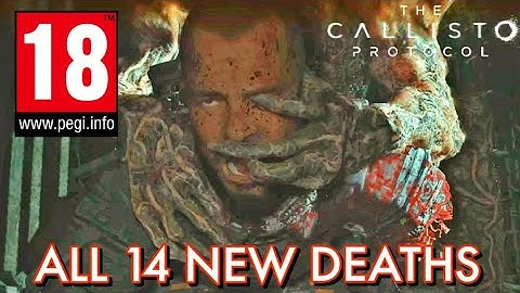 The Callisto Protocol ALL 14 New Death Animations | Contaigon DLC