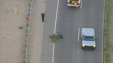 VIDEO: Deadly motorcycle crash closes road in Phoenix
