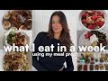 What i eat in a week using what i meal prep  balanced  healthy recipe inspiration