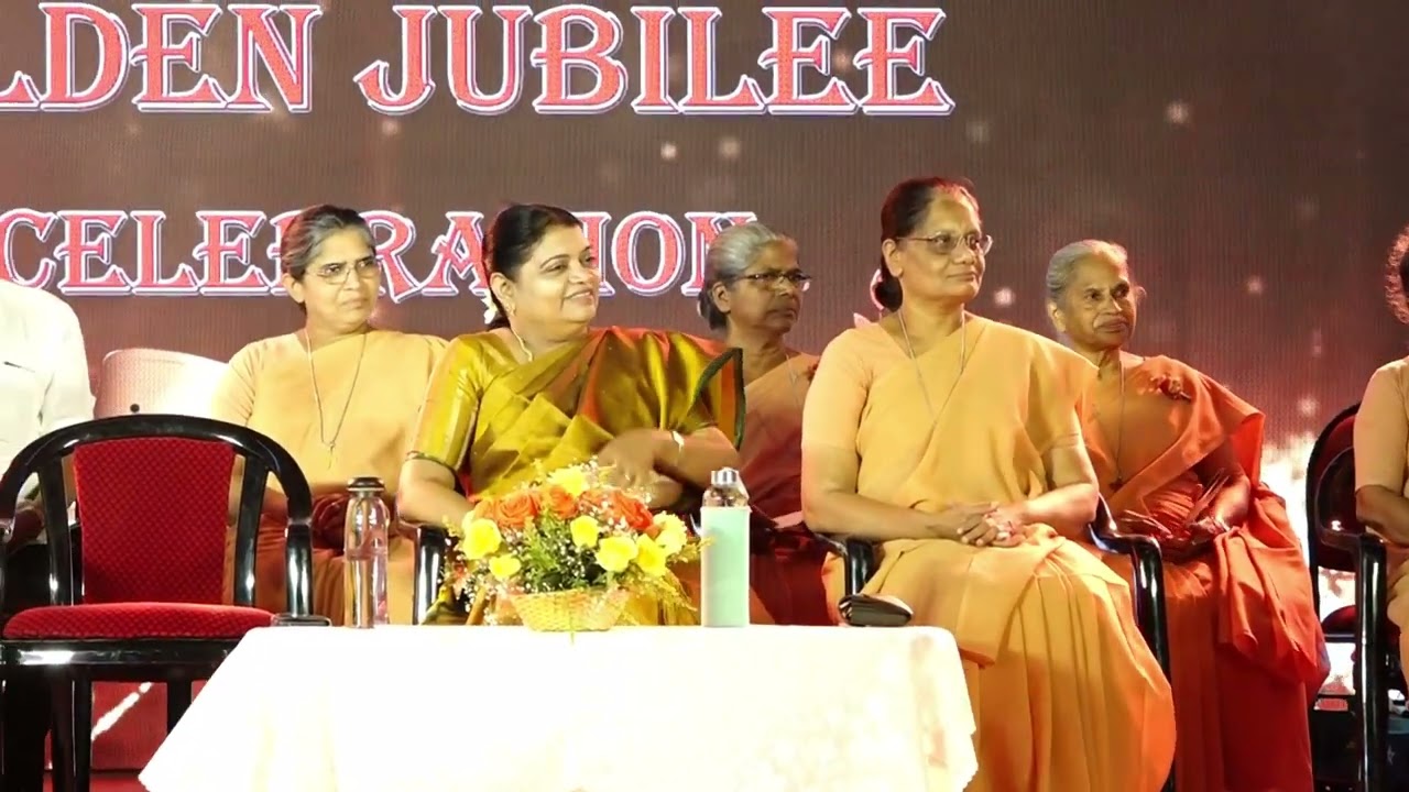 Golden Jubilee Celebrations || 20.09.2025 || Holy Cross Home Science College, Thoothukudi