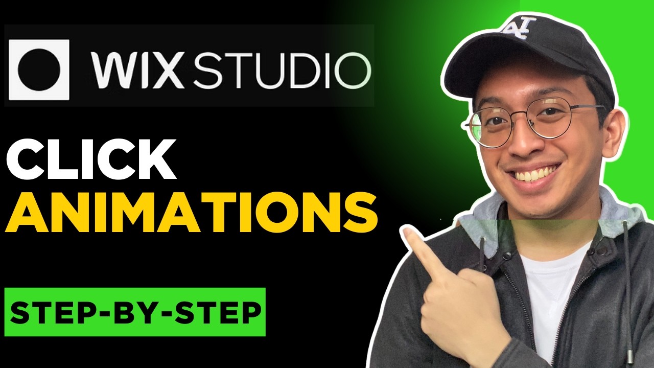 How to Add Click Animations in Wix Studio | Click Trigger for Animation ...