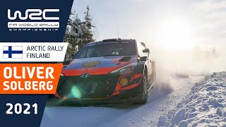 Oliver Solberg ahead of his WRC debut at Arctic Rally Finland 2021