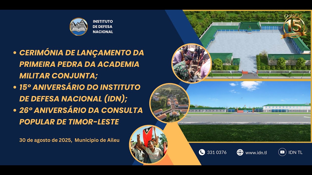 VIDEO IDN REALIZA ATIVIDADE IMPORTANTE TOLU IHA MUNISÍPIU AILEU