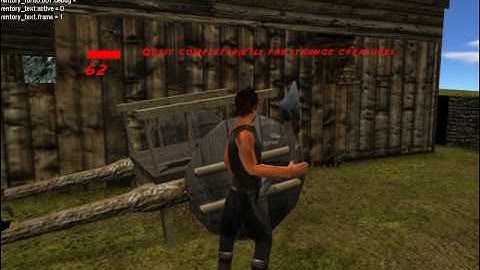 my first serious attempt to create an RPG game with blender game engine update 4