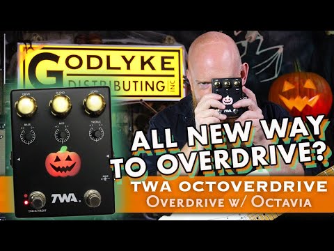 LIMITED EDITION–TWA Octoverdrive all-original overdrive with switchable octavia circuit.