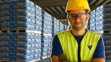 Como se dá o processo de fabricação do cimento?