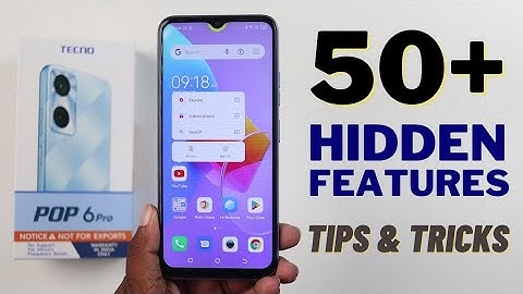 Tecno Pop 6 Pro Tips and Tricks || Tecno Pop 6 Pro Top 50+ Hidden Features