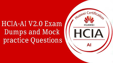 HCIA-AI V2.0 Artificial intelligence Dumps Mock Questions with answer