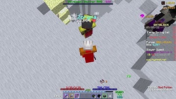 How to get rid of (Afkers) outside dwarven mines -Hypixel skyblock- (check description)