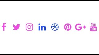 Icon Hover Effect in HTML and CSS | CSS Icon Hover Effect using HTML and CSS | Ms. Web Designer