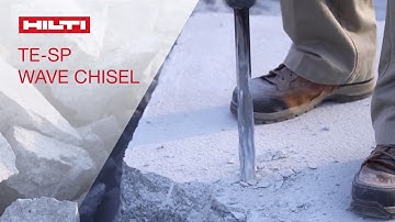 DEMO of the Hilti wave chisel TE-SP at World of Concrete 2015