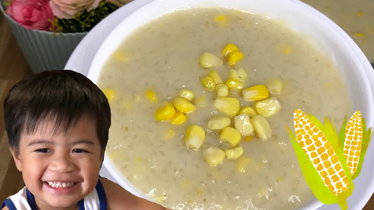 HOW TO COOK CREAMY GINATAANG MAIS  |  MY TODDLER LOVES IT | Ginataang Mais Recipe 🌽