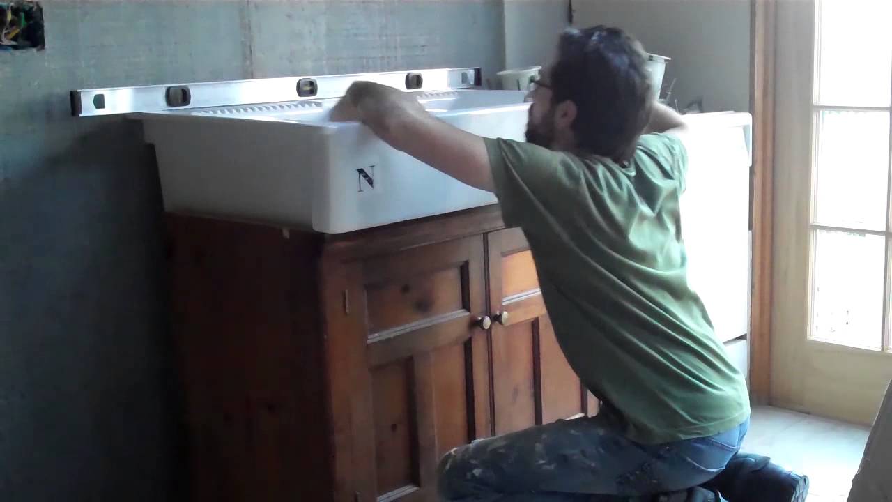 Domsjo Sink Installation Video Farm Sink